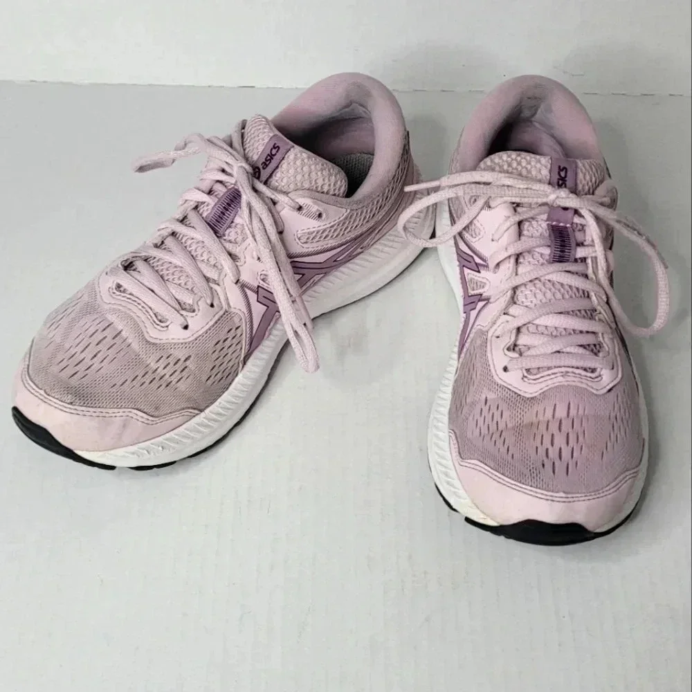 ASICS Gel Contend 7 'Amplifoam.  Size 8.5 Barely Rose'